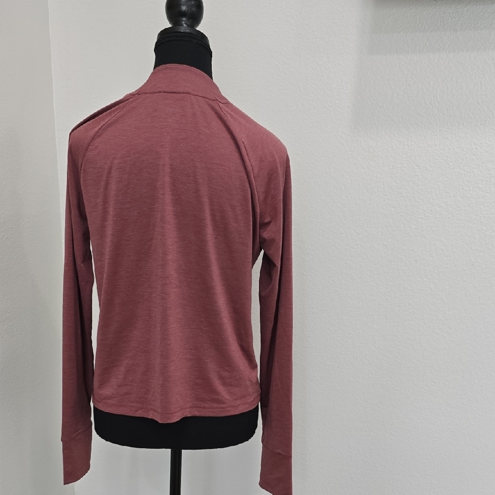 REI Co-Op Long-Sleeve Crewneck Top in Mauve - Picture 7 of 9